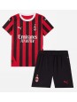 AC Milan Emerson Royal #22 Kotipaita Lasten 2024-25 Lyhythihainen (+ shortsit)